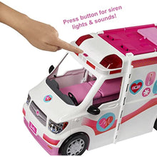 Barbie's ambulance, 60 cm, illuminated and audible frm19