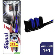 Signal Toothbrush Performance Black 2 Floor Soft 31 GR 1 + 1