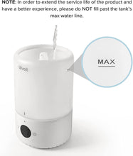 LEVOIT Humidifiers for Bedroom 3L, Top-Fill Cool Humidifier for Baby Room & Home, Smart Control with Humidity for Plants, Quiet Operation with Auto Mode, Essential Oil, Shut-Off, Up to 25H for 27