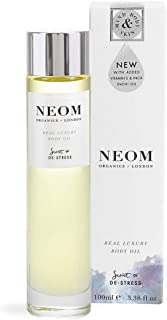 NEOM- Real Luxury Body Oil, 100ml | Lavender & Rosewood Essential Oil | Hydrate & Nourish | Scent to De-Stress