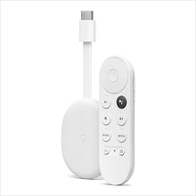 Chromecast with Google TV (HD) Snow – Streaming entertainment on your TV with voice search remote – Watch movies, shows, Netflix, NOWTV and more