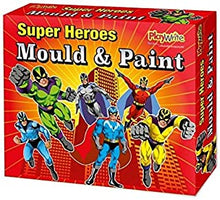 Carousel Toys Make Your Own SuperHero Mould And Paint Fridge Magnet Craft Activity Set For Children