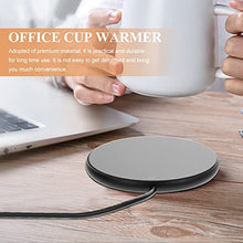 SOLUSTRE Coffee mug, warmer, auto-off, cup, warmer, USB, electric drinks, warming plate, tea, water, cocoa, milk, use for home, office, desk