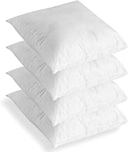 C Stores -18” x 18” Cushion Insert Inner Pads Square Fillers- Pack of 4 (45 x 45 cm) Anti-Allergy