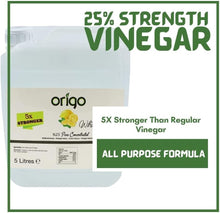 Pure White Vinegar%25 Concentrate 5LT 5x Stronger than White Vinegar  cleaning vinegar strong  Natural Weedkiller