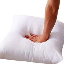 Adam Home Cushion Inserts 45cm x 45cm (18" x 18" inches) Hypoallergenic Fluffy White Cushion Inner, Perfect Hollowfibre for Sofa Cushion Pads (Pack of 4)