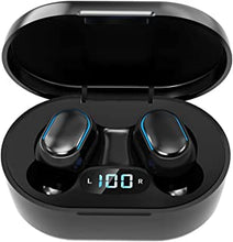 Wireless Headphones, True Wireless Earbuds with Led Display Charging Case, HD HiFi Stereo, One-click Smart Control, Built-in Mic, IPX7 Waterproof Wireless Bluetooth Earphones for Work/Sport