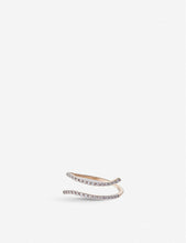 Kismet by Milka 14ct rose-gold and diamond double-bar ring