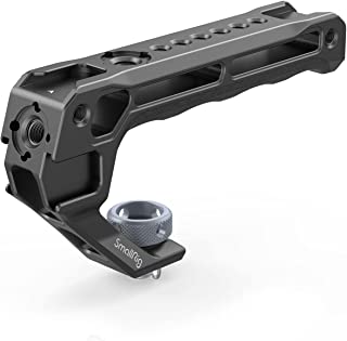 SMALLRIG Top Handle with 3/8"-16 Locating Holes for ARRI for Camera Cage, Max. Load 10kg, with 5 Built-in Cold Shoe, Lightweight Only 124g (Lite) - 3765