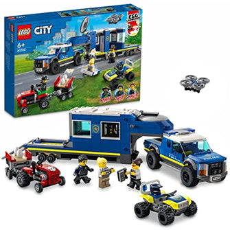 LEGO® City Police Mobile Command Truck 60315 - Police toy making set for children aged 6 or over (436 parts)