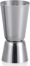 Spirit Measure 25ml 50ml, Stainless Steel Shot Measure Double Jigger Cocktail Drink Measures for Spirits Bar