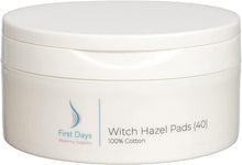 First Days Maternity - Witch Hazel Pads for Postpartum and General Use, 40 Pads, Round, 8cm, Made in U.K. (40 Count (Pack of 1))