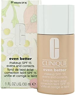 Clinique Even Better liquid Foundation SPF 15 01/CN10 Alabaster 30ml