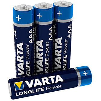 Varta Longlife Power 4 AAA Alkaline Slim Pen Battery