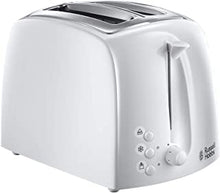 Russell Hobbs 21640 Textures 2-Slice Toaster, White