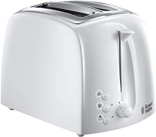 Russell Hobbs 21640 Textures 2-Slice Toaster, White