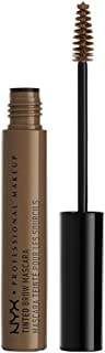 NYX Professional Makeup Tinted Brow Mascara, Eyebrow Pigment, Creamy Gel Formula for Brow Colour and Structure, 6.2 g, Colour: Brunette