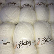 5&nbsp;x 100g Wool Craft Baby care DK Yarn Knitting Pattern White