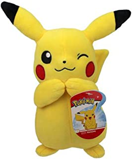 Pokemon Plush Figures | 20 cm Plush Animal | Stuffed Toy, Plush:Wink Pikachu