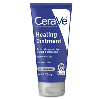 CeraVe 590401 Healing Ointment with Hyaluronic Acid and Ceramides for Protecting and Soothing Cracked, 5 oz