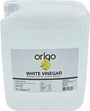 🍋 Origo White Vinegar for Cleaning, Distilled White Vinegar - 5 Litre Bottle with The Fresh Smell of Lemon | white vinegar weed killer