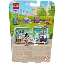 LEGO® Friends Emma's Fashion Cube 41668 Construction Set; Portable toy sewing machine for children encourages creative games (58 pieces)
