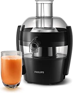 Philips Viva Collection Compact Juicer with Quick Clean Technology, 1.5 Litre, 500 W - Black - HR1832/01