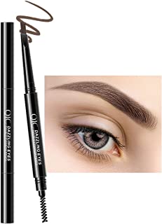 Eyebrow Pencils, Eyebrow Pen, Brow Pencils with Brow-Brush Easy Makeup Tool, Natural Looking Long-Lasting Eye Brower Pencils, Eyebrow Tinting Tool, 1 PC Dark Brown Eyebrow Pencils