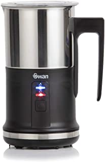 Swan, Automatic Milk Frother and Warmer, 2 Layer Non-Stick Coating, 500W, 500 W, Black