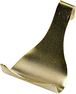 Merriway® BH00086 (20 Pcs) EB Brass Plated Picture Rail Moulding Hook - Pack of 20 Pieces