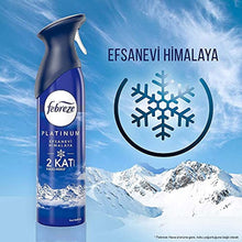 Febreze Platinum Air Refreshing Spray Room Smell Legendary Himalaya 300 ml