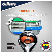 Gillette Fusion5 Proglide Shaver + Replacement Razor Knife 4's Fenerbahce Private Series