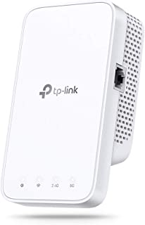 TP-Link AC1200 Mesh Dual Band Wi-Fi Range Extender, Broadband/Wi-Fi Extender, Wi-Fi Booster/Hotspot with 1 Ethernet Port, Built-In Access Point Mode, Works with Any Wi-Fi Router, UK Plug (RE330)