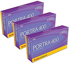 3 x Kodak Portra 400 120 Roll Film Professional (5 Pack)