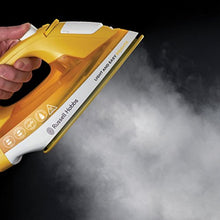 Russell Hobbs Steam Iron Mango (Automatic And Variable Steam  Extra Steam Spray 90 G / Min, 240 Ml Water Tank, Ceramic Base, 2400 W) Iron Light & Easy 24800-56