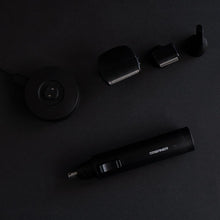 URBANER Rechargeable 4-in-1 Facial Hair Grooming Kit for Men, Waterproof Ear and Nose Hair Remover, Painless Eyebrow Trimmer, Wet and Dry Use Beard Styler, Portable Beard Shaver, MB-990