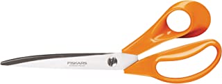 Fiskars Professional Universal Scissors 25cm Length Right Handed Stainless Steel Blade/Plastic Handles Orange Classic 1005151