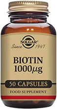 Solgar Biotin 1000 µg Vegetable Capsules, Pack of 50