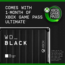 WD, Black 5TB P10 Game Drive Compatible with Xbox, WDBA5G0050BBK-Wesn