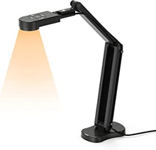 THUSTAR 8MP Visualiser/Document Camera, Webcam 4K with A3 format, LED Lights, Image Invert Function, Fold, Dual Microphones for Mac OS, Windows, Zoom, OBS work with Web Conferencing, Online Teaching