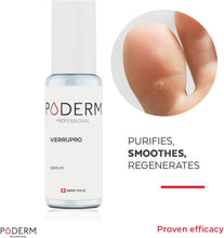 PODERM - VERRUPRO Hand & Foot Solution  Anti-VERRUCA serum 100% Natural Ingredients  Professional Treatment for verrucas and Warts  Quick & Easy  Swiss Made