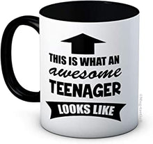 This is What an Awesome Teenager Looks Like - Ceramic Coffee Mug - A Great Gift Idea for Any Occasion