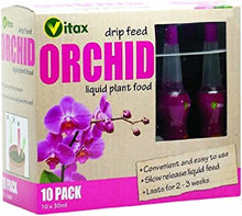 Vitax Ltd Unknown Vitax 30ml Orchid Drip Feed Mini Bottles (Pack of 10), Multicolored