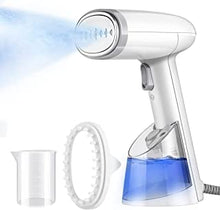 Clothes Steamer Handheld, 1400W Portable Garment Steamer Iron for Clothes with 250 ml Tank, for Vertical and Horizontal Steaming, Fast Heat-up, Fast Wrinkle Removal, White 1400W