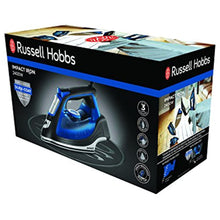 Russell Hobbs Steam Iron (Dura-Coat Layer for Maximum Durability and Service Life, 2400W, Extra Steam Jet 160 G / Min, 300 Ml Water Tank, Ceramic Sole) Impact Iron 24650-56