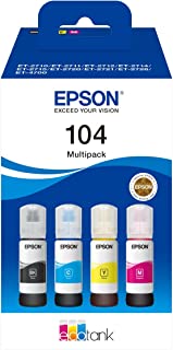 Epson EcoTank 104 Genuine Multipack Ink Bottles