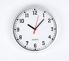 REAL ACCESSORIES Stylish Wall Clock for Office, School, Home, Kitchen, Living Room Wall Clock 9 Inch White