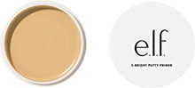 e.l.f. Cosmetics C-Bright Putty Primer, Makeup Primer For Brightening & Evening Out Skin Tone, Grips Makeup, Enriched With Vitamin C, Universal Sheer