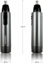 URBANER Waterproof Ear and Nose Hair Electric Trimmer for Men, Cordless, Washable, Battery Operated Hair Clipper Portable, Small and Safe Grooming Tool, Lightweight, MB-041