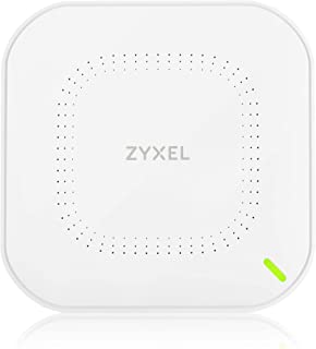 Zyxel Cloud WiFi6 AX1800 Wireless Access Point (802.11ax Dual Band), 1,77Gbps, Nebula APP/Cloud or Standalone, Up to 4 Separate WiFi Networks, PoE, Power Adaper Incl. [NWA50AX]